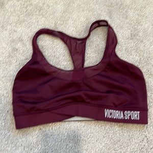 Maroon Sports Bra